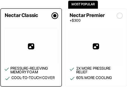 Variant Selector 19 Mobile View